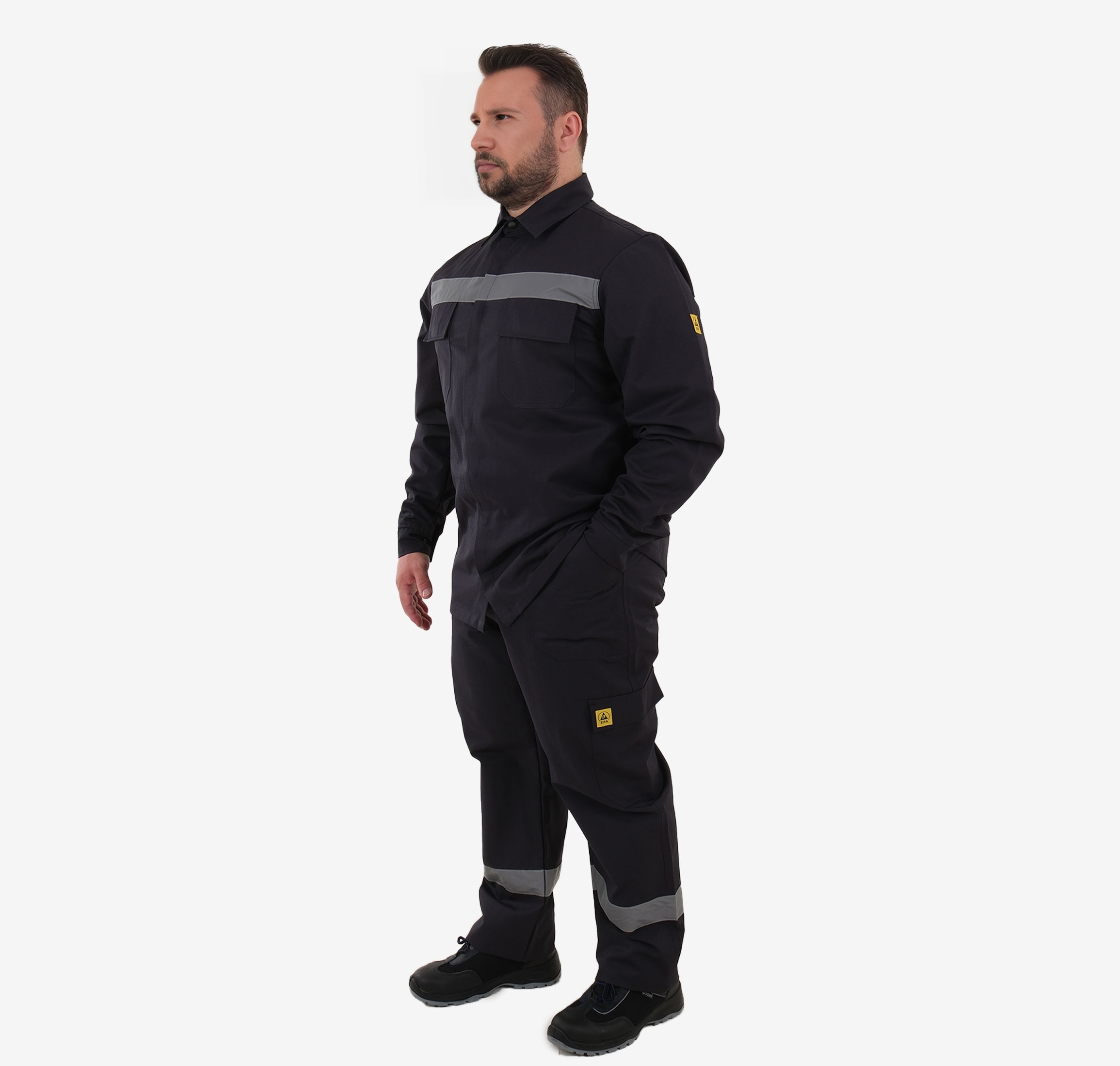 Antistatic ESD FLAME RETERDANT SUIT - TKMFR09