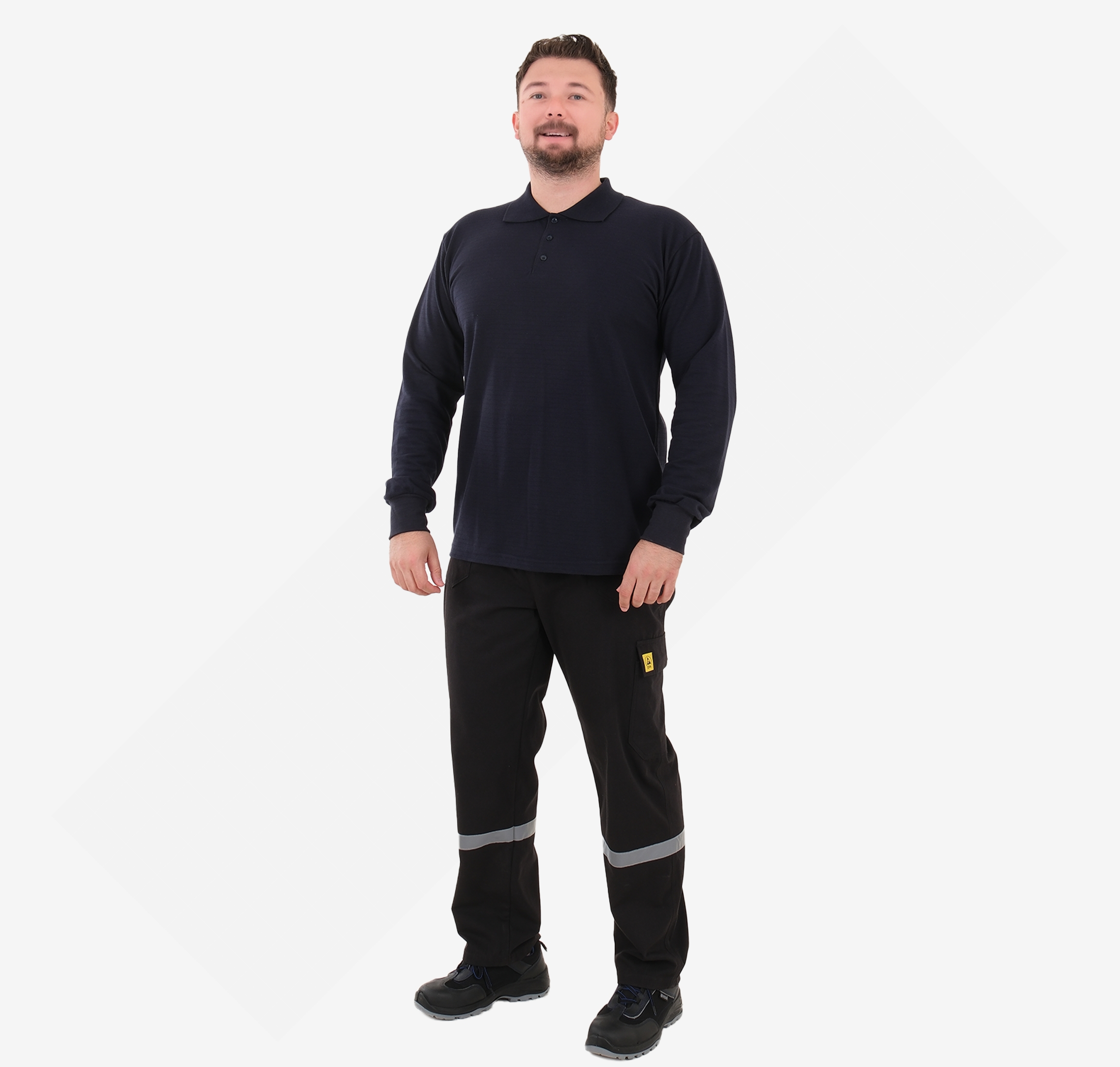 Antistatic ESD POLO SWEATSHIRT - SW04